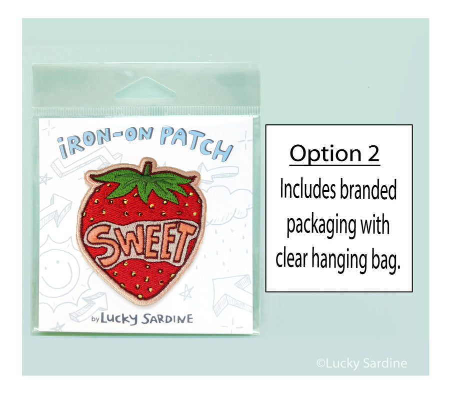 Sweet Strawberry Embroidered Patch