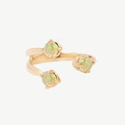 Triple Twisted Claw Ring