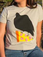 Orlie Kapitulnik Pizza Pigeon Women's Tee