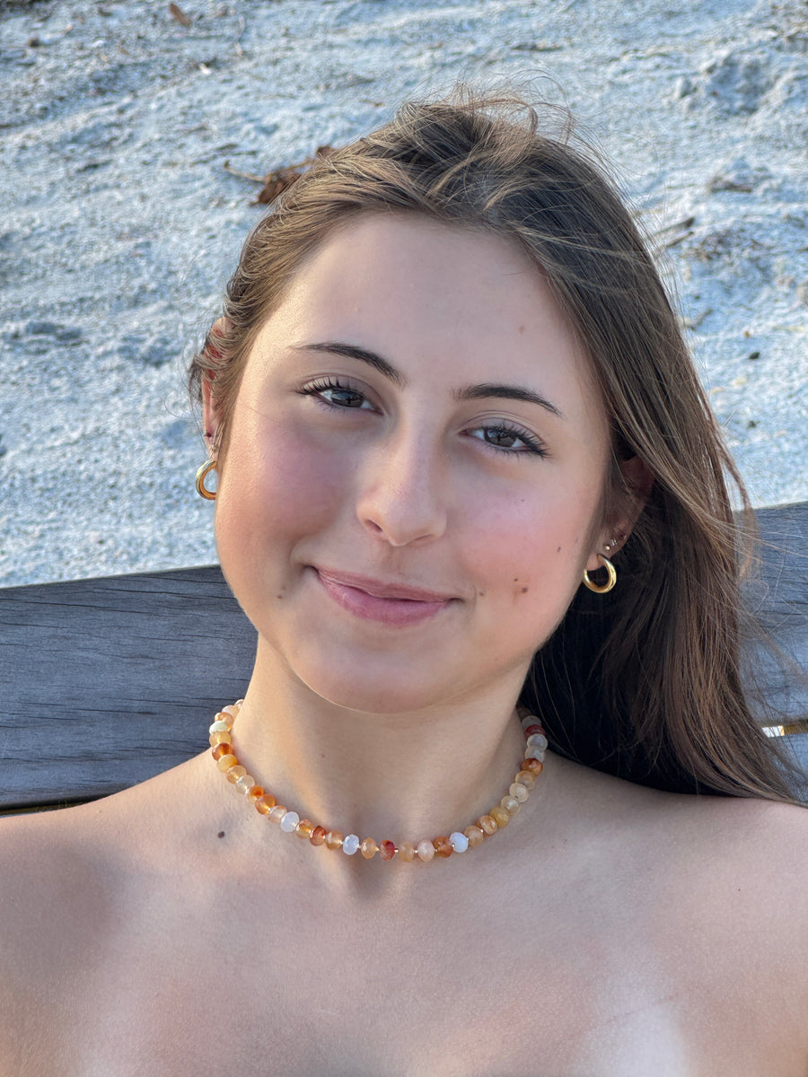 Fall Sun Necklace