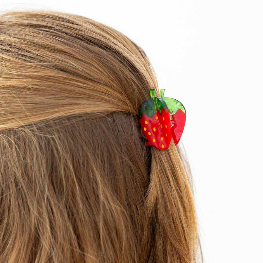 Mini Strawberry Hair Claw