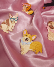 French Bulldog iron-on patch