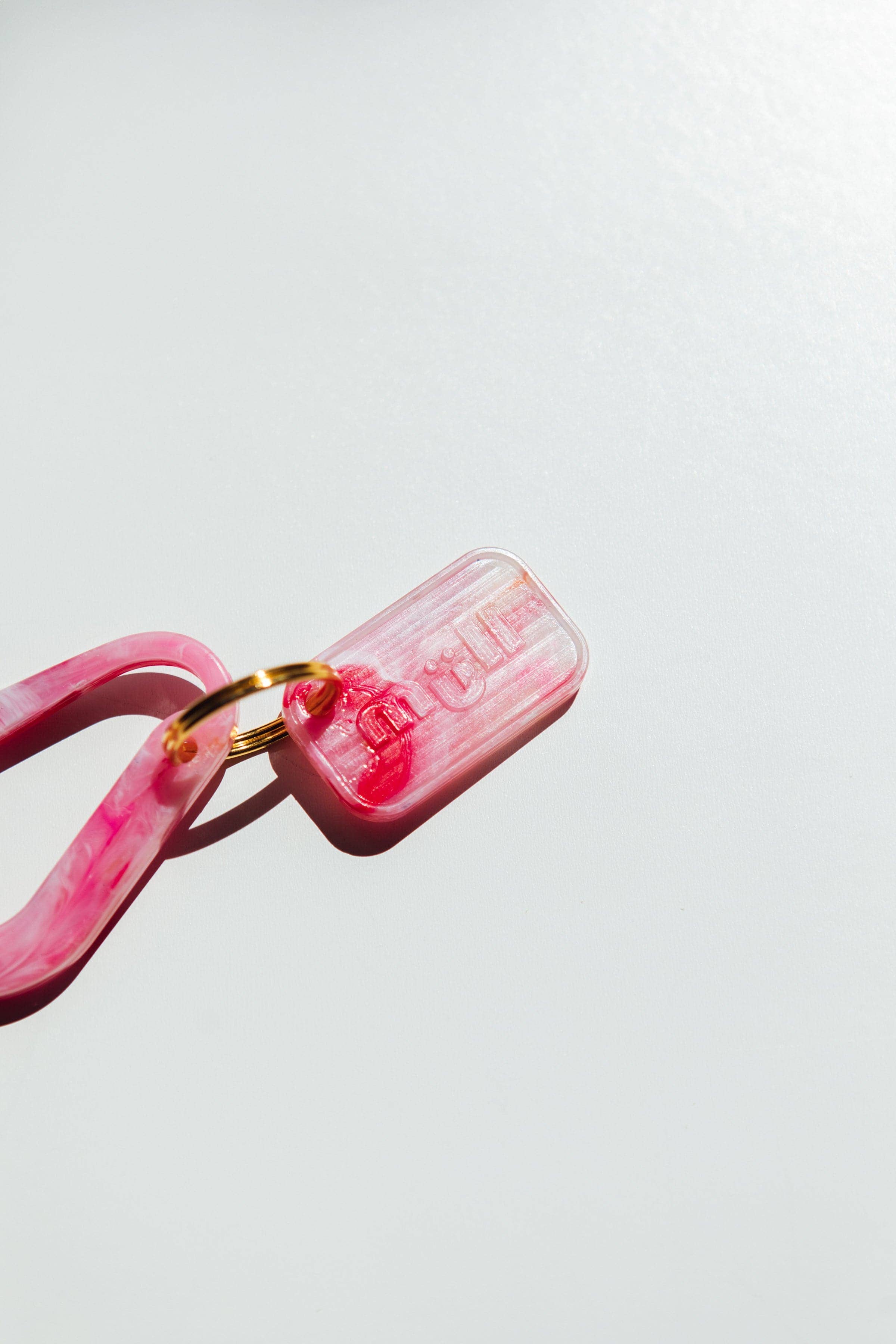 Bag Charm Carabiner Keychain - Recycled Plastic - Sustainable and Ecofriendly