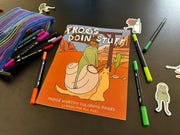 Frogs Doin' Stuff Coloring Book, Volume 1