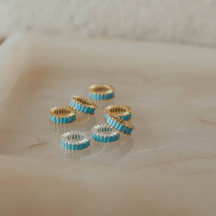 Turquoise Spacer