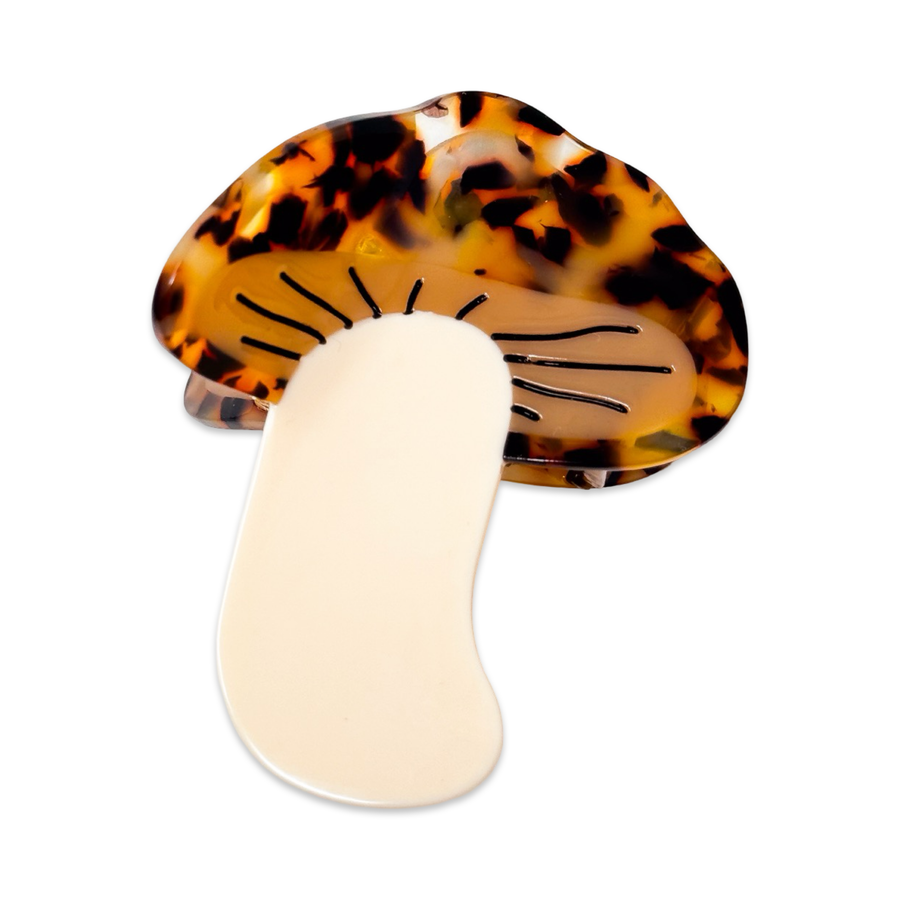 Midi Shiitake Hair Claw Clip