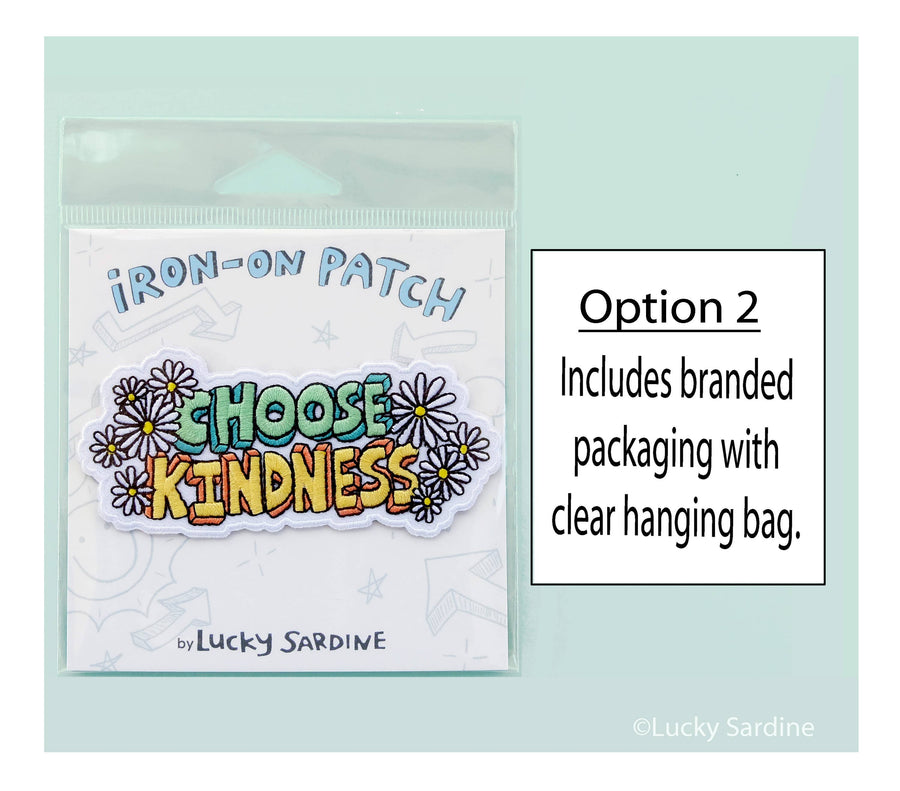 Choose Kindness Embroidered Patch