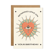 Sending Love on Your Birthday Card