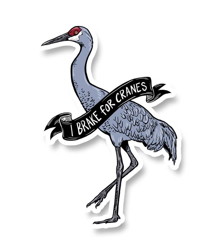 Sandhill Crane Magnet