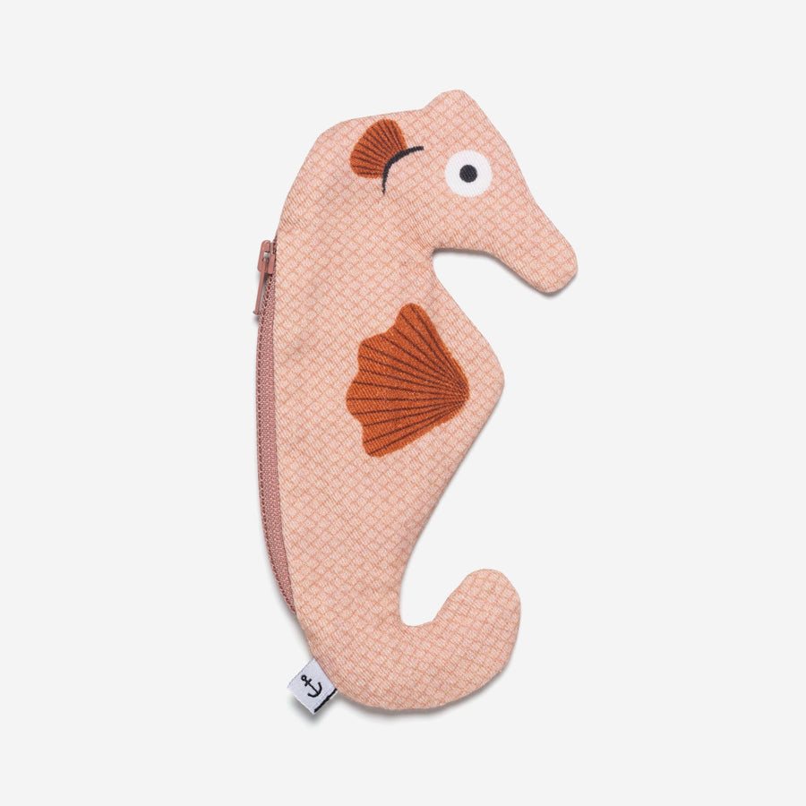 Pink Seahorse Pouch