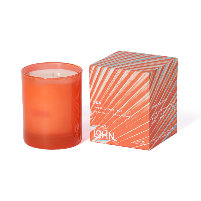 LOHN SUN candle - vegan, cruelty-free, paraben-free, phthalate-free