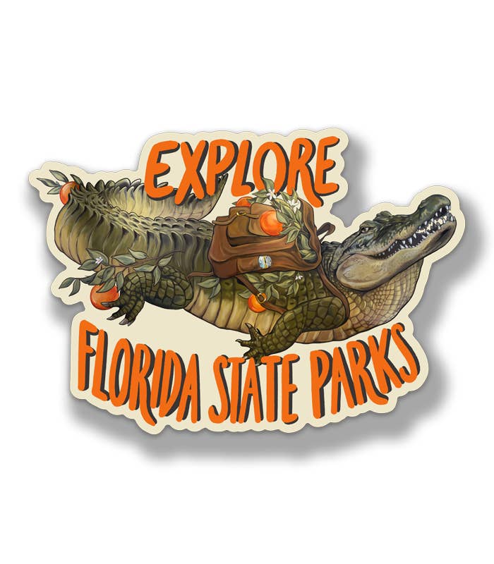 Explore Florida State Parks Sticker