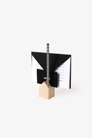 Wooden card and pencil holders
