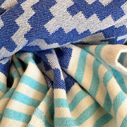 Merida Blue Turkish Towel / Blanket