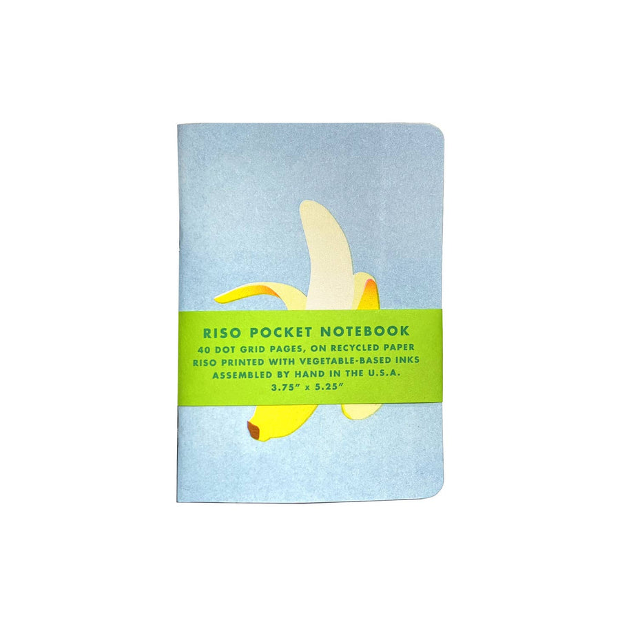 Riso printed pocket notebook