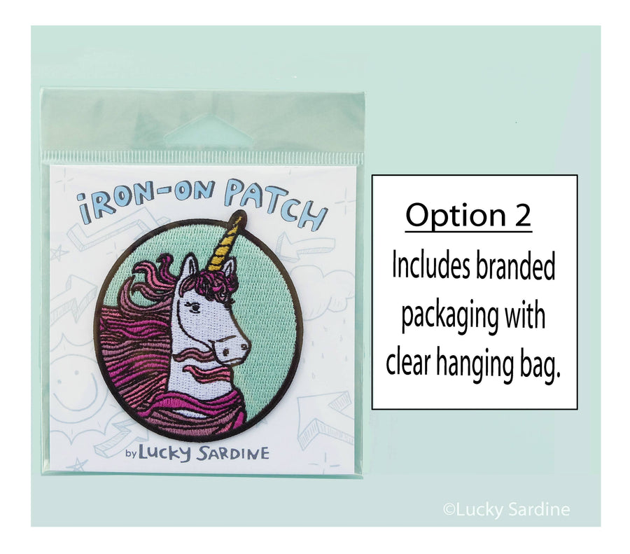 Unicorn, Magical Beast Embroidered Patch