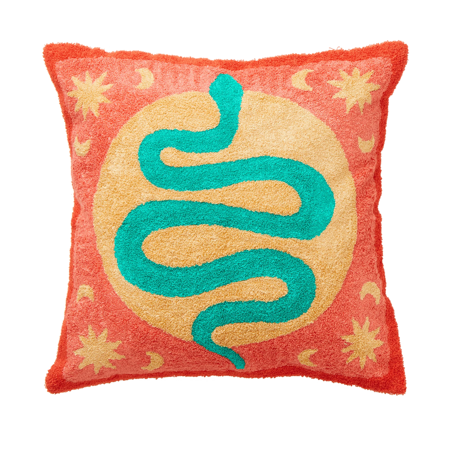 The Serpent Cushion