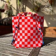 Convertible Tote Bag Backpack - Made from 100% recycled plastic bottles