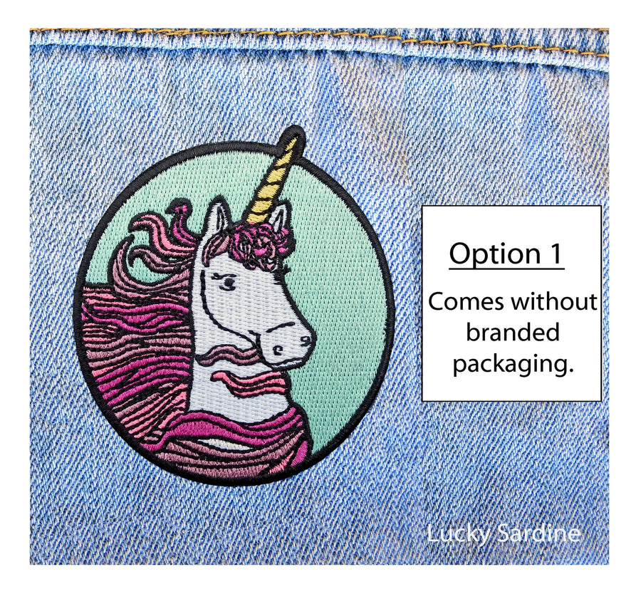 Unicorn, Magical Beast Embroidered Patch