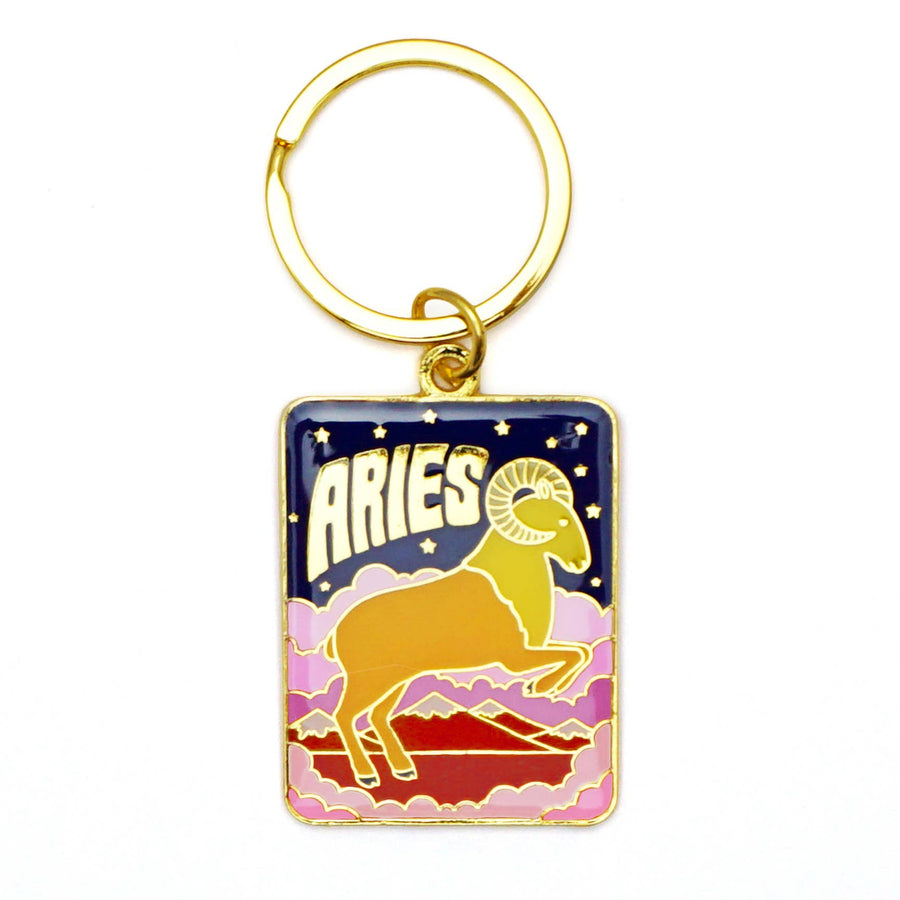 Aries Keychain