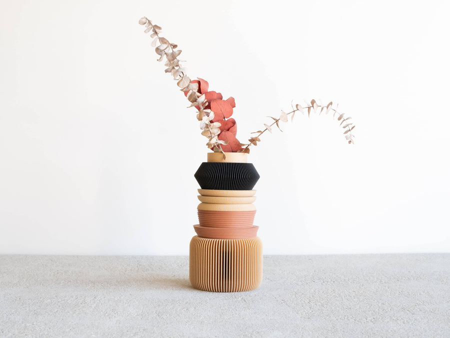 Modular 3D printed eco-friendly vase