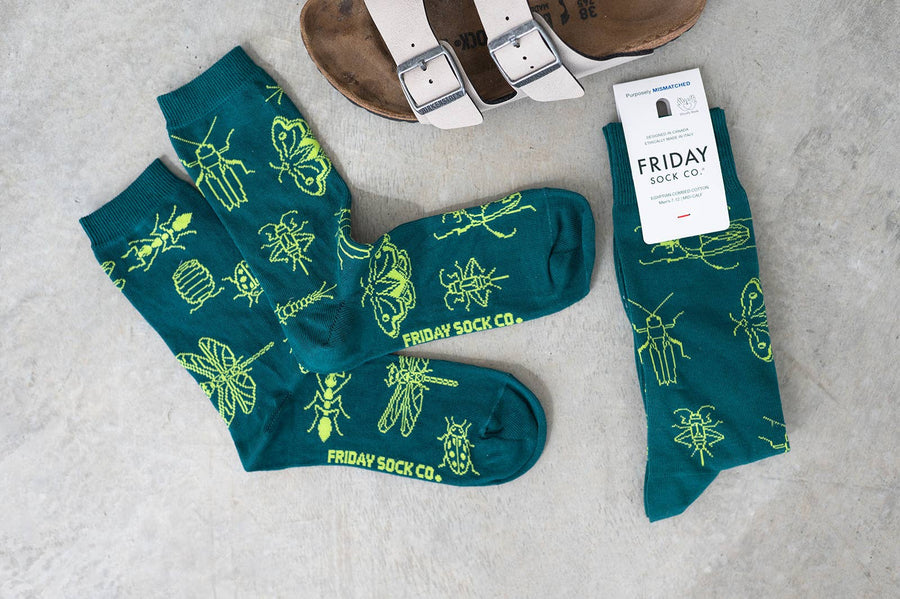 Men's Socks | Insects Socks | Mismatched