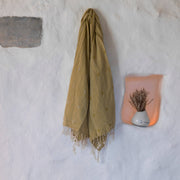 Organic Turkish Cotton towel - Gauze Cotton Dobby Weave Beach Towel