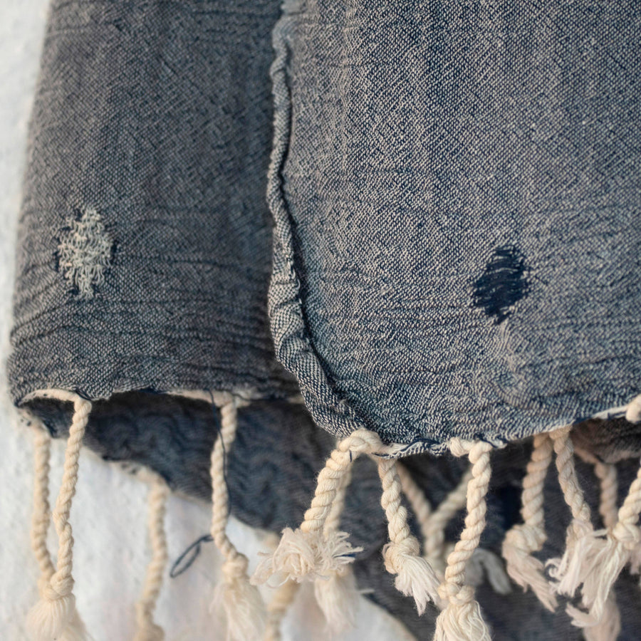 Organic Turkish Cotton towel - Gauze Cotton Dobby Weave Beach Towel