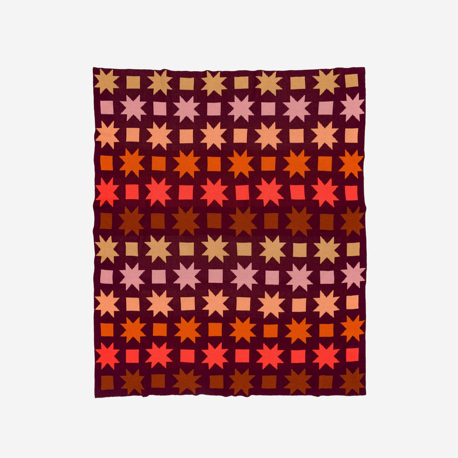 Quilt Star Throw