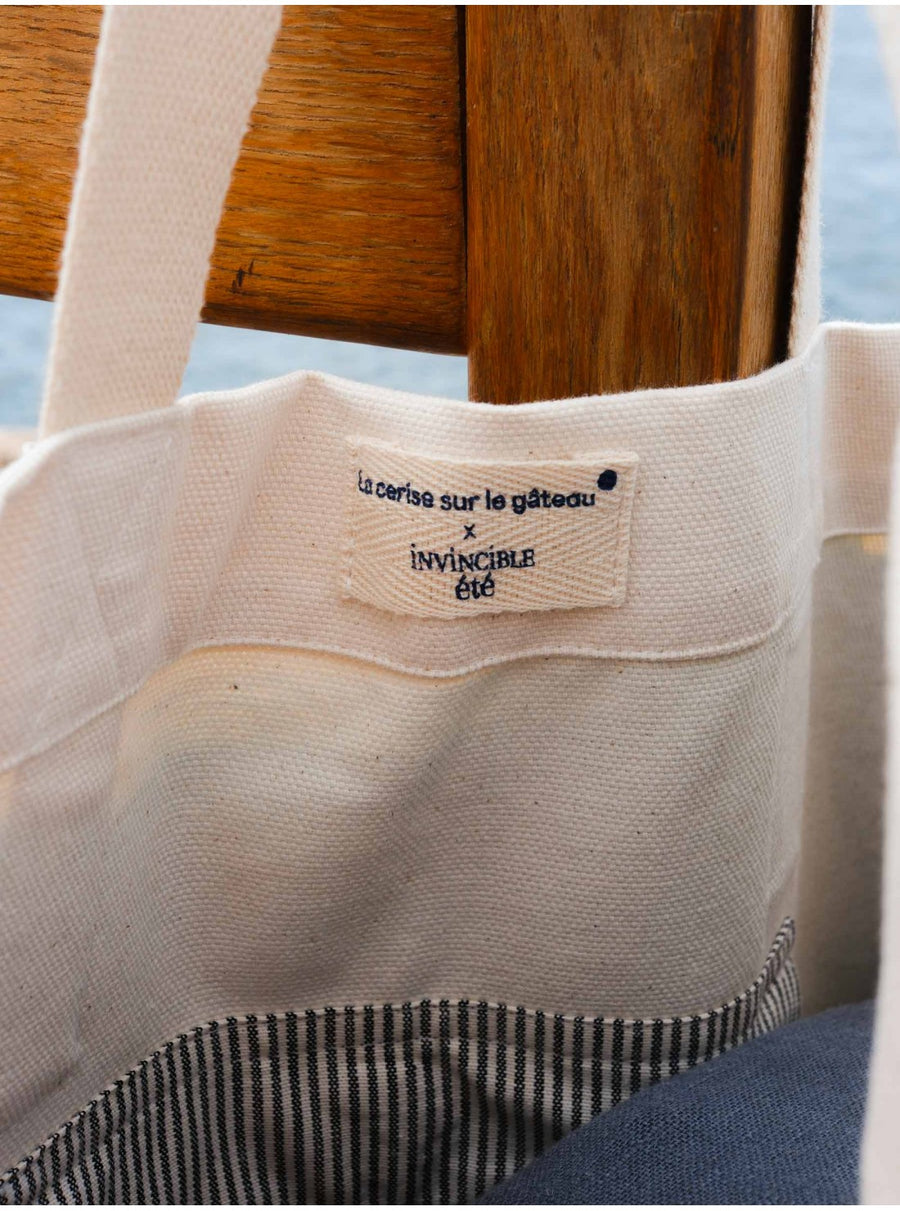 XXL cyanotype tote bag