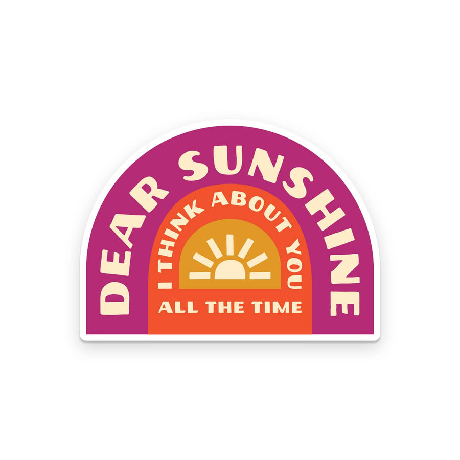 Dear Sunshine Sticker