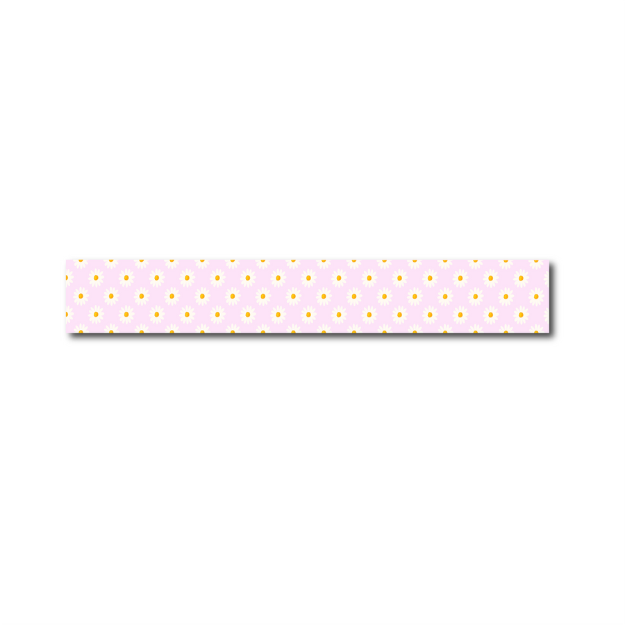 Washi tape Daisies pink