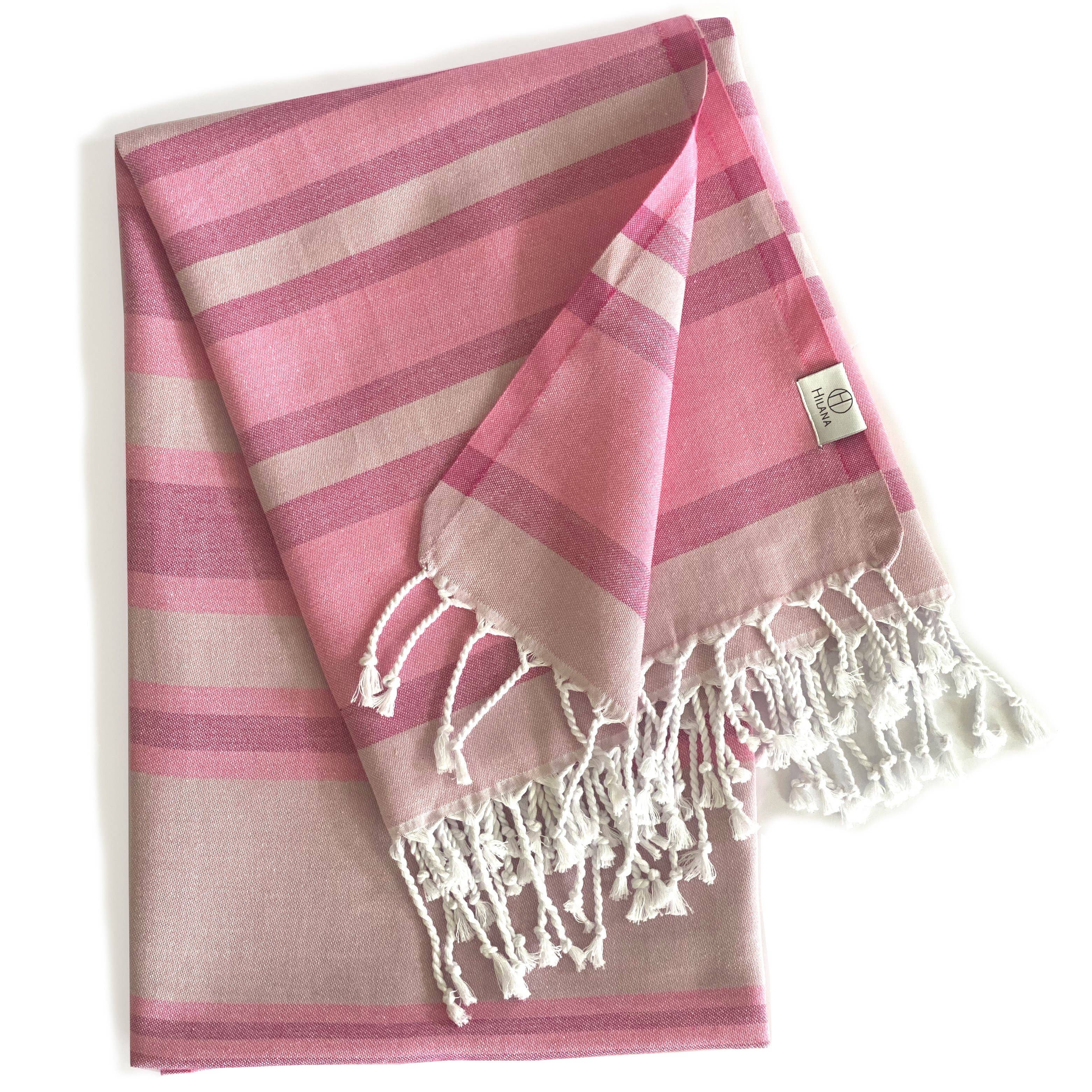 Samara Pink Turkish Towel