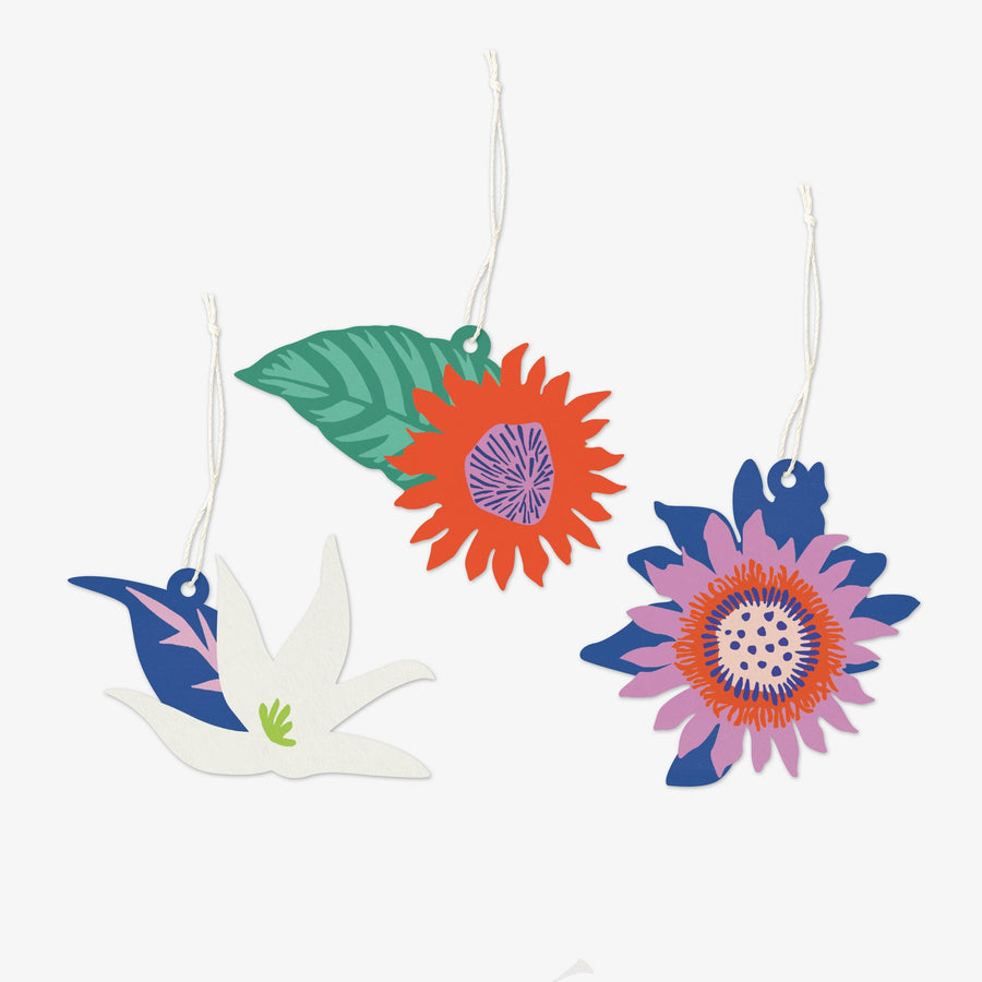 Flower Gift Tag single