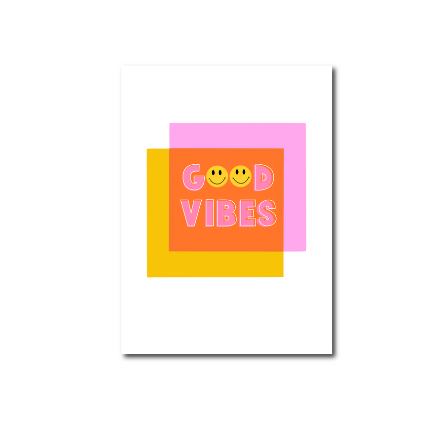 Postcard Good vibes