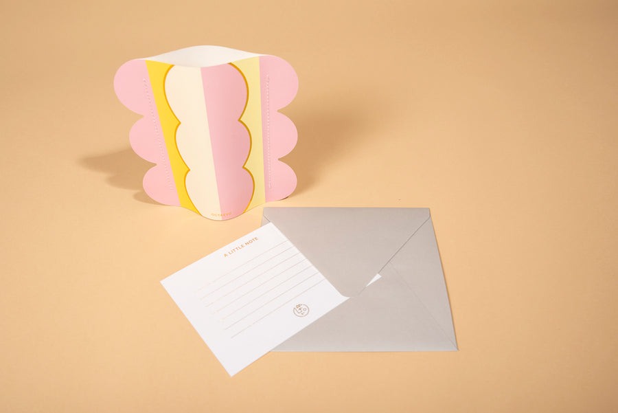 Mini Mailable Paper Vase
