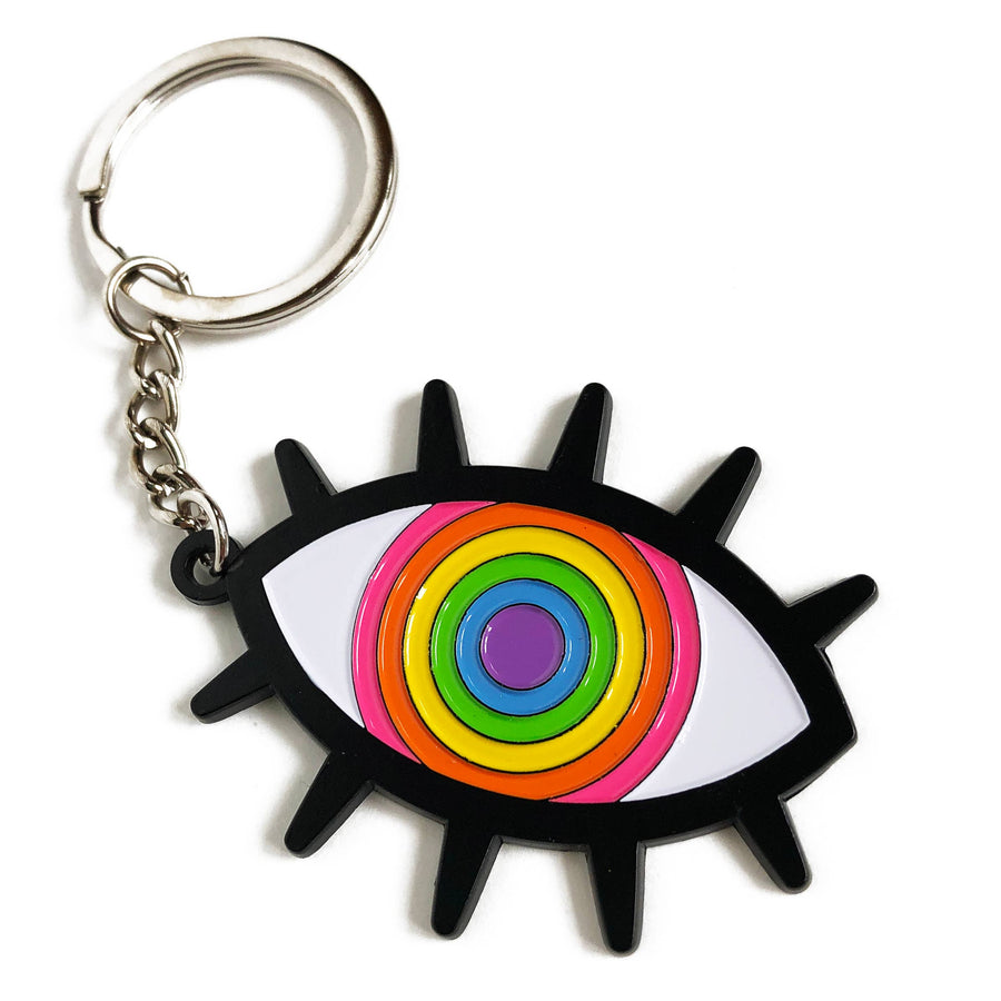 Keychain - Rainbow Eye