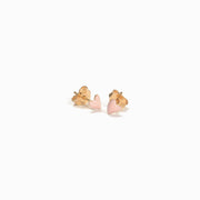 GRANT love earrings (powder pink)