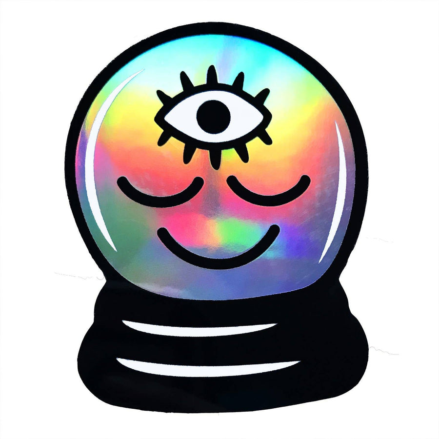 Sticker - Crystal Ball Holographic