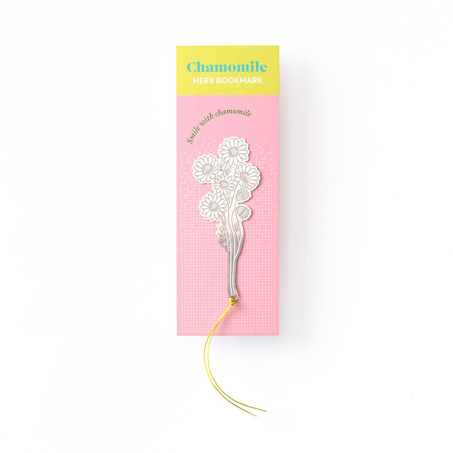 Chamomile, Floral Herb Bookmark