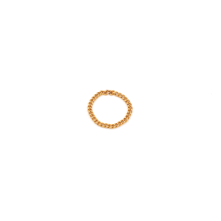The Lo Gold Filled Chain Ring